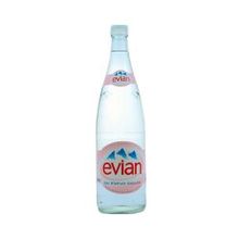 Безалкогольный напиток Эвиан, 0.750 л., 0.0%, негазированная, стеклянная бутылка, 12