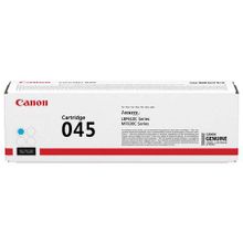 Картридж лазерный CANON (045C) MF635 633 631 LBP 611 613, голубой, ресурс 1300 стр., оригинальный, 1241C002