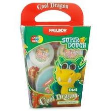 Масса для лепки Paulinda Cool Dragon Дракон, желтый (Н78007)