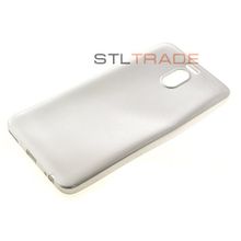 M6 Note Meizu Силиконовый чехол TPU Case Металлик серебро