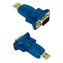 Адаптер USB Am - DB9M RS232, крепеж винты, без кабеля, ORIENT UAS-002