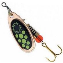 Блесна Black Fury №3, CU Chartreuse Mepps