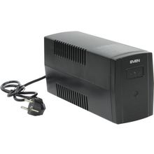 ИБП   UPS 800VA SVEN   Pro 800  Black    2  евро розетки