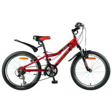 NOVATRACK Action 20" (12ск, алюм.рама, аморт.вилка, Vbr, Shimano)(20AH12V.ACTION.RD7, красный, 117067)