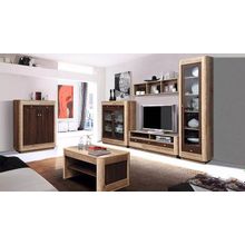 Олмеко Гостиная Фантазия комплектация 1 дуб каньон дуб кальяри ID - 305953