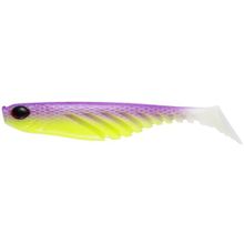 Виброхвост Powerbait Ripple Shad, 13см, 4шт., Purple Chartreuse Berkley