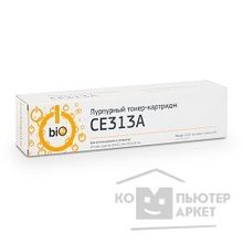 Bion Cartridge Bion CE313A Картридж для HP Color LaserJet CP1012 Pro CP1025 Pro Canon LBP7010C LBP7018C, пурпурный 1000 стр Бион