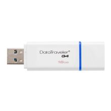 KINGSTON USB 3.1 3.0 2.0  16GB  DataTraveler G4  белый c синим BL1