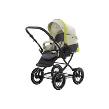 Noordi 2 в 1 Polaris CL графитово-белая с салатовым
