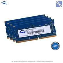 Комплект модулей памяти OWC 32GB (набор 4x 8GB) 2400MHZ DDR4 SO-DIMM PC4-19200 для iMac 2017 1.2V  OWC2400DDR4S32S