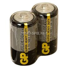 Батарейка солевая D (R20) GP SuperCell