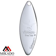 Блесна вращающаяся Mikado STREAM № 1 серебро   00