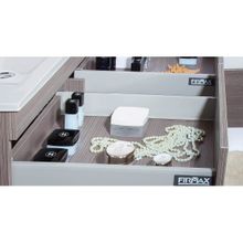 Бриклаер Тумба с раковиной Мадрид 110 серая лиственница