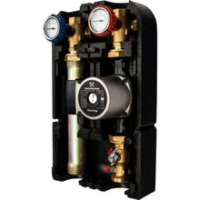 Насосная группа с прямым контуром 1" и насосом Grundfos UPSO 25-65 в теплоизоляции Stout, SDG-0001-002502