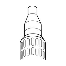 Фен горячего воздуха для усадки термоусаживаемых трубок CV 1983-230 B - 3400 Вт