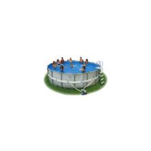 Каркасный бассейн Ultra Frame Pool 488 x 122 см Intex 54470 в комплекте хлорогенератор и аксессуары