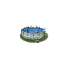 Каркасный бассейн Ultra Frame Pool 488 x 122 см Intex 54470 в комплекте хлорогенератор и аксессуары