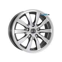 КиК Авион 5.5x14 4x100 ET43 DIA67.1 блэк-платинум