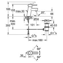 Смеситель Grohe Concetto 3220410E для раковины