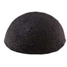 Sponge Face half ball black   Мочалка для лица: Полу шар-черная (бамбуковая зола).