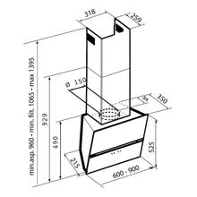 Korting Вытяжка Korting KHC 69080 GN