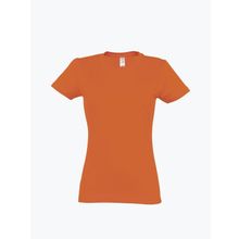 Футболка женская 190, оранжевый - XL