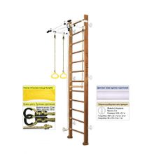 Kampfer Шведская стенка Kampfer Helena Wall, без покрытия, высота 3 м, метал. белый