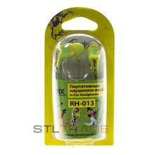 Наушники RITMIX RH-013 green+yellow