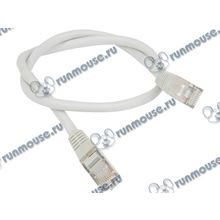 Патч-корд FTP 5e кат. Neomax "NM23001-005-GR" с разъемами RJ-45 (0.5м) [131735]