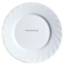 Десертная тарелка (16 см) Luminarc TRIANON WHITE ТРИАНОН УАЙТ 09415 (D7501)