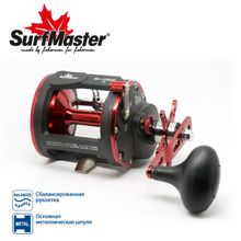 Катушка мультипликаторная Surf Master Sea Legend 40R со счетчиком