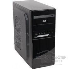 3Cott 3C-ATX-J162, Black, ATX, блок питания 450 Вт, выходы USB 2.0x2, Audio+Mic, материал шасси класса A, SPCC толщиной 0.5mm