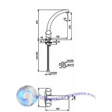 Смеситель для кухни Quadro Vidima ВА246АА