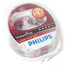 Лампа галоген 12V Н7 55W PX26d Philips VisionPlus +50-60% яркости 12972VPS2