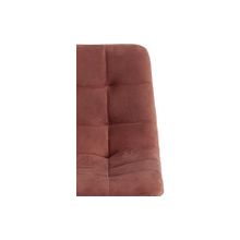 Tetchair Стул барный CHILLY (mod.7095б), коралловый barkhat 15  черный