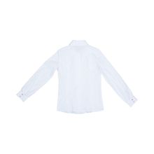 S Cool для девочки белая с рюшами Школа 2016