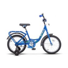 Детский велосипед STELS Flyte 16 Z011 синий 11" рама