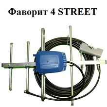 Фаворит 4 STREET DVB-T2 Антенна 10 м кабеля разъем F для цифрового ТВ