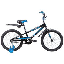 20" NOVATRACK Dodger 2019 (1ск, алюм, жестк, ножной)(205ADODGER.BK9, черный, 134037)