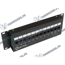 Патч-панель настенная 12 портов RJ-45 5e кат. 5bites "LY-PP5-48" [127252]