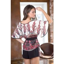 Комплект Shakira с шортами (р. M, белый с красным)