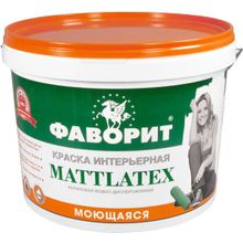 Фаворит ВД АК 20 ИС Mattlatex 15 кг белоснежная