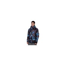 Куртка Quiksilver Next Mission Printed Ins Jkt Stain Blue
