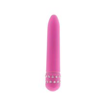 Toy Joy Розовый мультискоростной вибратор DIAMOND PINK SUPERBE VIBE - 15 см. (розовый)