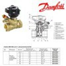 Клапан балансировочный Danfoss MSV-BD 32