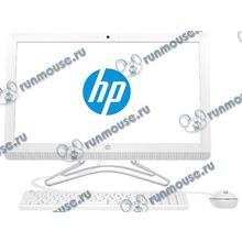 Моноблок HP "24-e042ur" 2BW36EA (Core i3 7100U-2.40ГГц, 4ГБ, 1000ГБ, HDG, DVDRW, LAN, WiFi, BT, WebCam, 23.8" 1920x1080, FreeDOS) + клавиатура + мышь [140712]