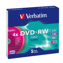 DVD-RW Colours 4x