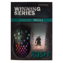 Проводная мышь игровая SmartBuy Rush SBM-718G-K Black