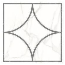 Каррара Нова 45х45  (7346-0002) (4шт) декор геометрия