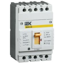 Автоматический выключатель ВА44 33 3Р 100А 15кА | код. SVA4410-3-0100 | IEK